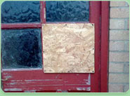 boarded up Castleford